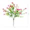 13" UV Resistant Artificial Flowering Mini Rose Bushes, 12ct.